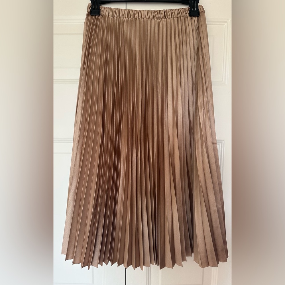 Banana Republic Pleated Midi Skirt Size XXS